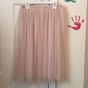 Tulle frill skirt